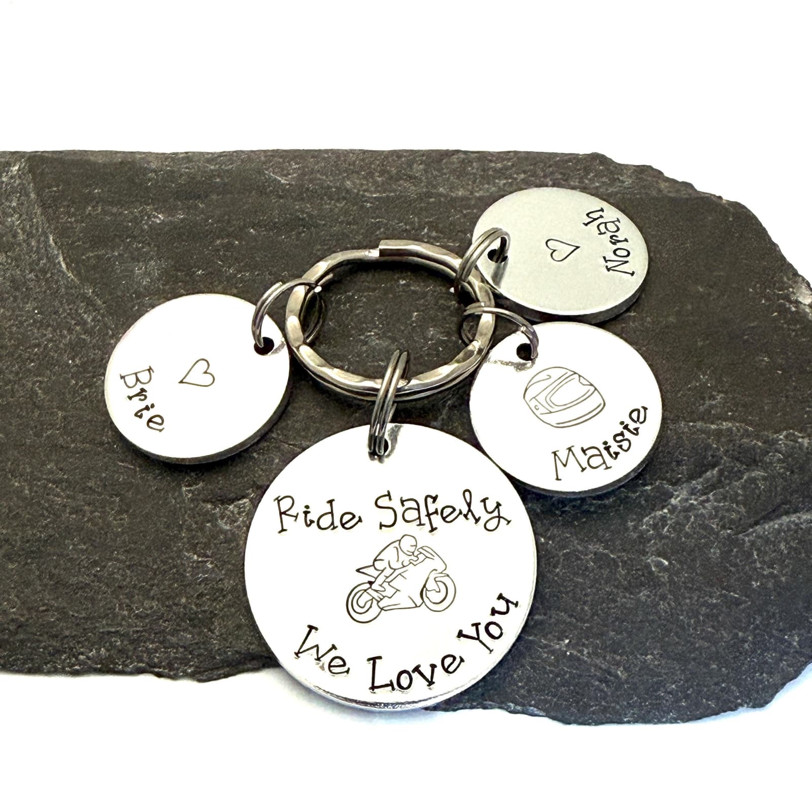 Llavero «Ride Safely» para motorista, foto 16