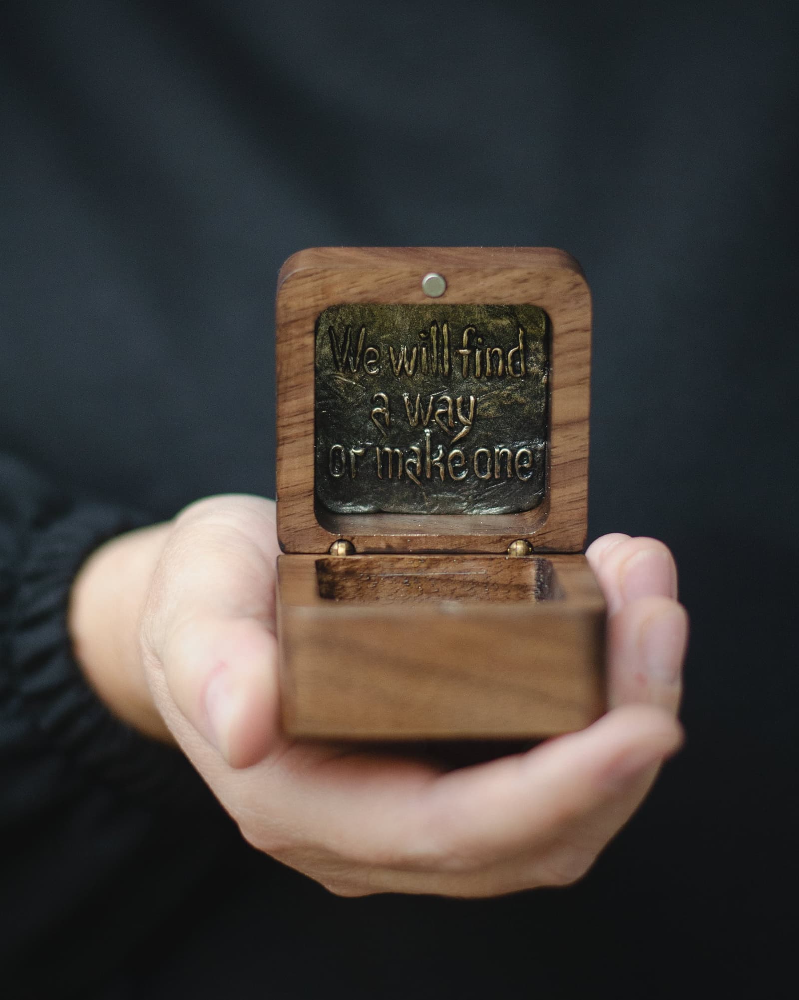 Caja para anillos con diseño de Fénix, foto 6