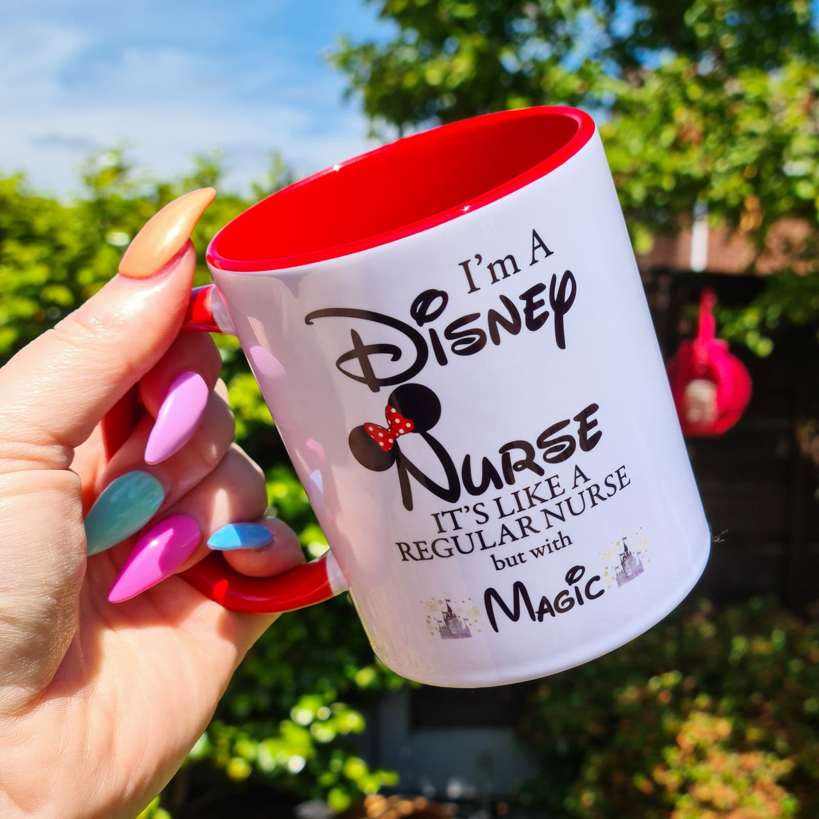 Taza de enfermera estilo Disney, foto 2