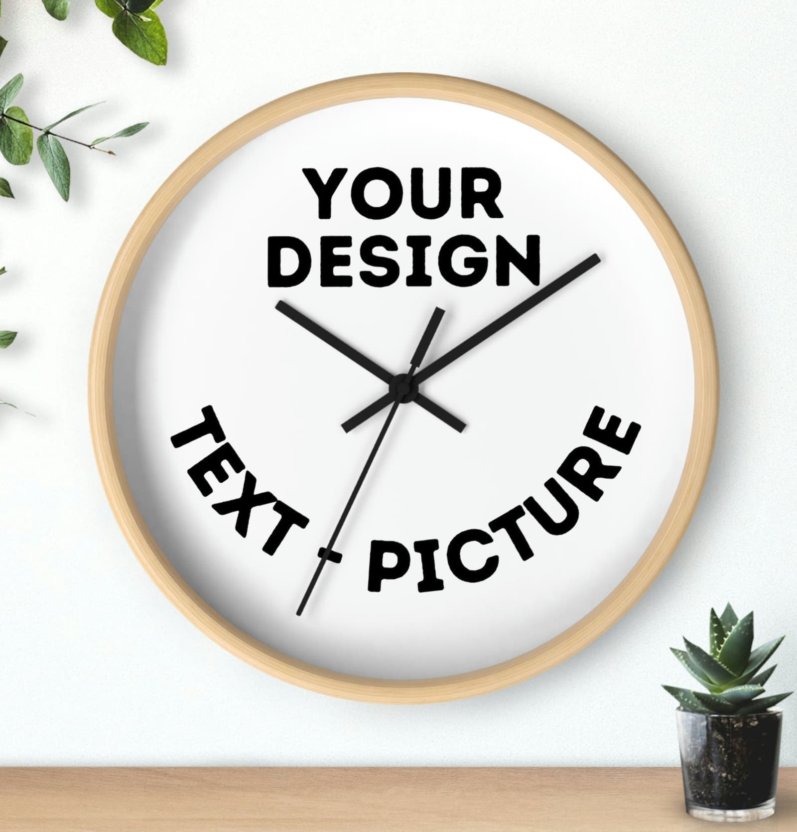 Reloj de pared personalizado con foto, foto 2