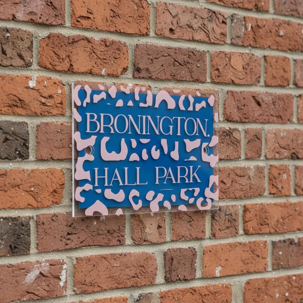 Placa de dirección personalizada con estampado animal, foto 10