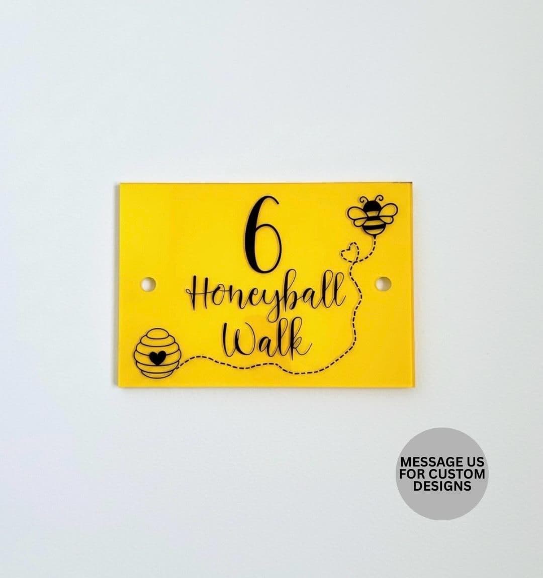 Placa de dirección personalizada con estampado animal, foto 11