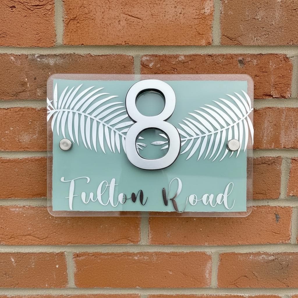 Placa de dirección personalizada con estampado animal, foto 15