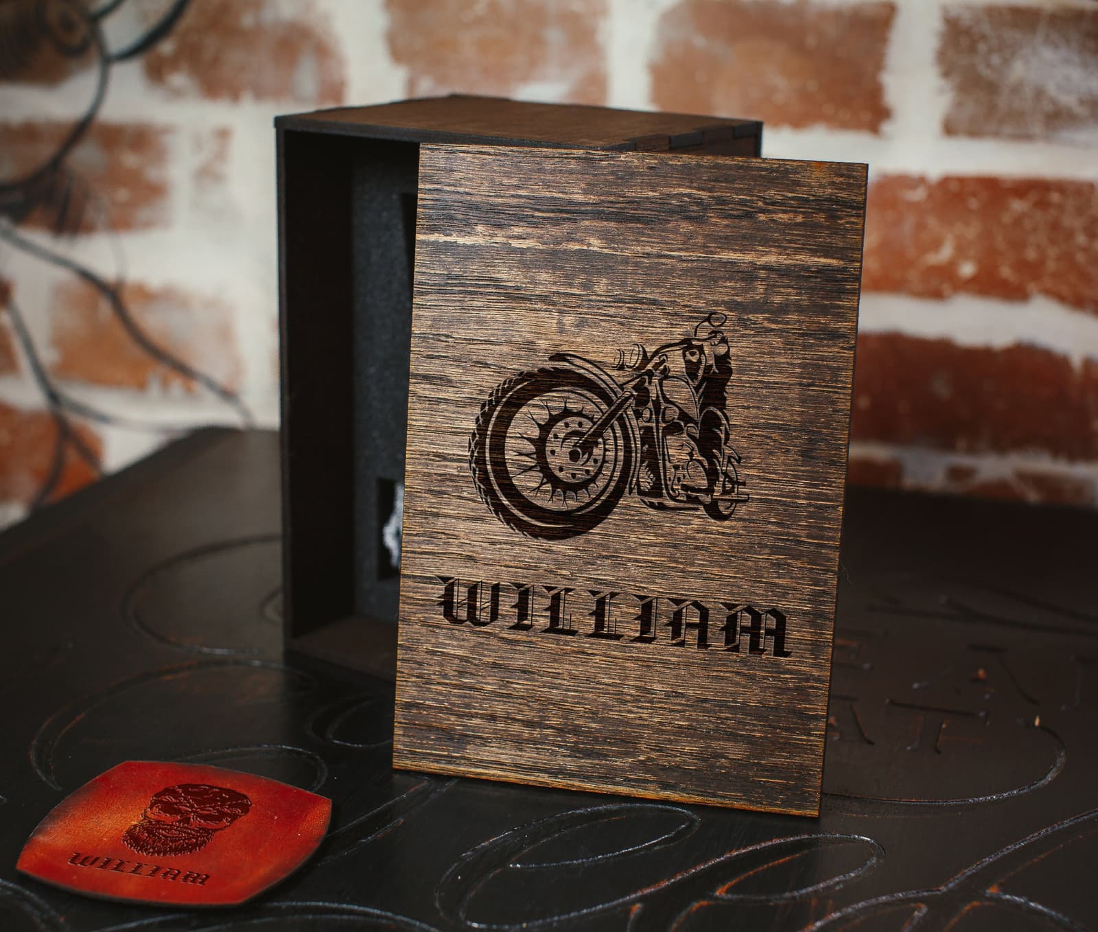 Set de whisky grabado para motorista, foto 2