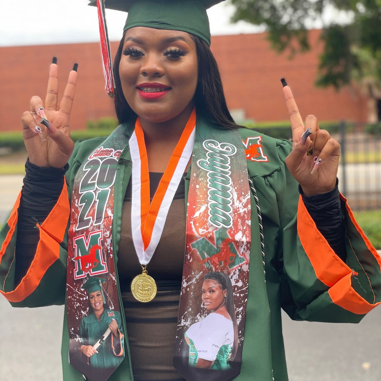 Estola de graduación y camiseta a juego personalizadas, foto 8