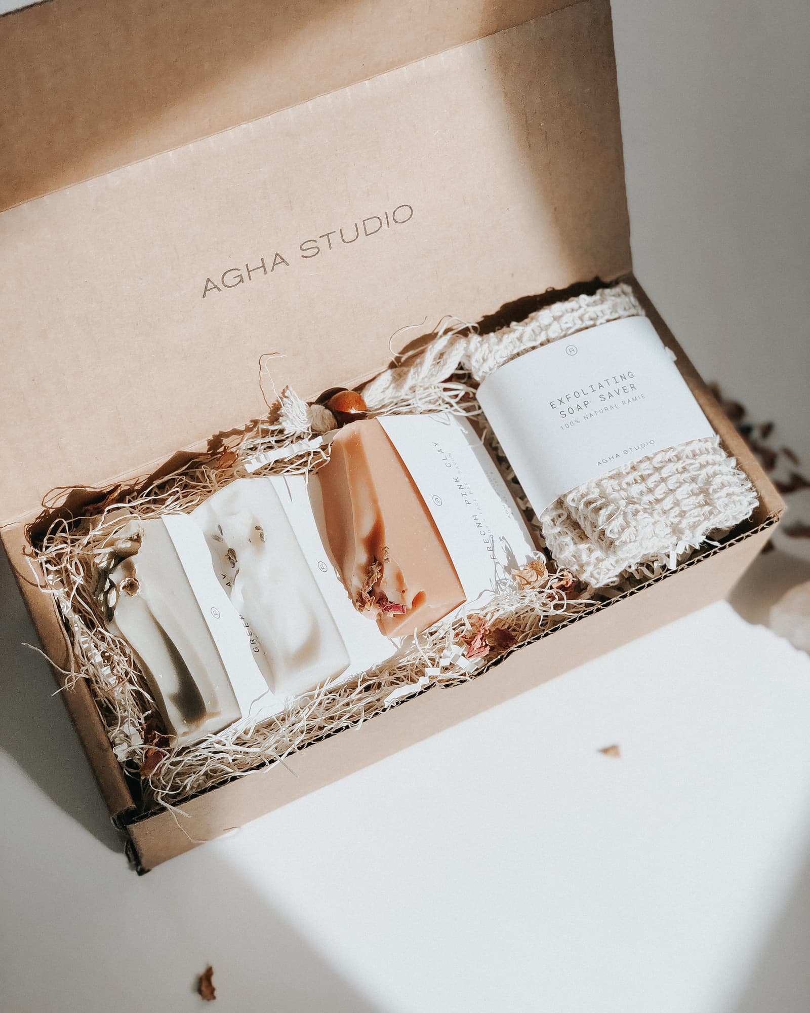 Caja de regalo de belleza artesanal y natural