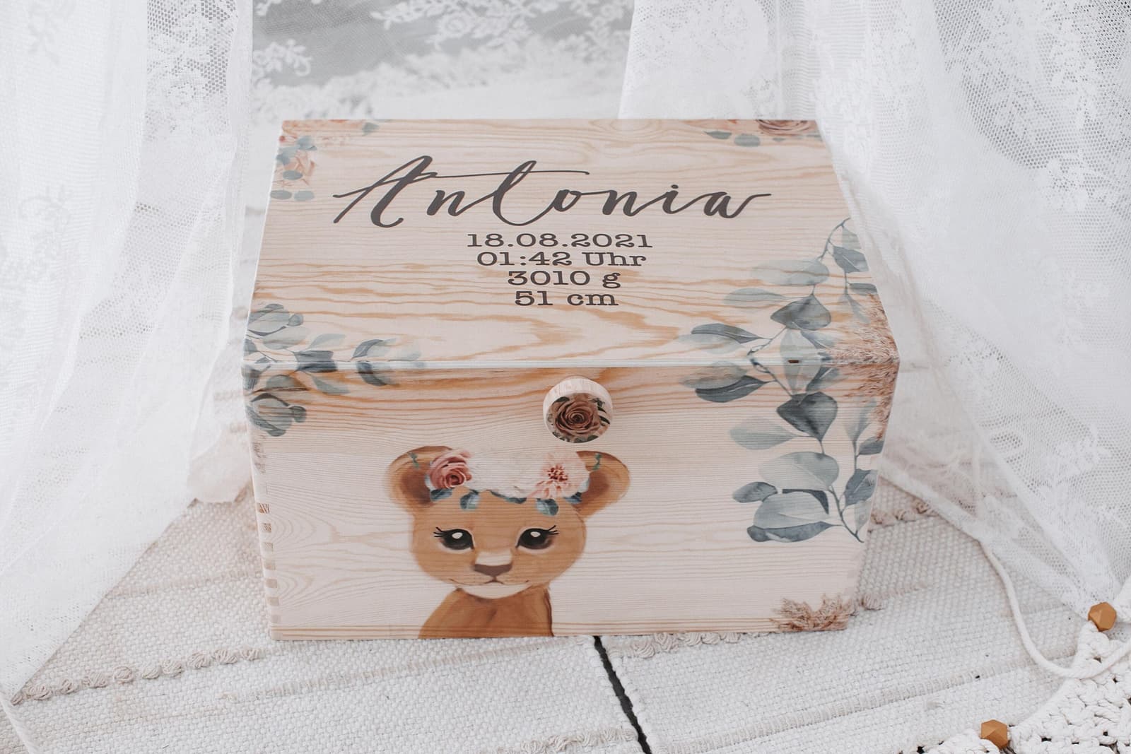 Baby Geschenk Taufe Mädchen