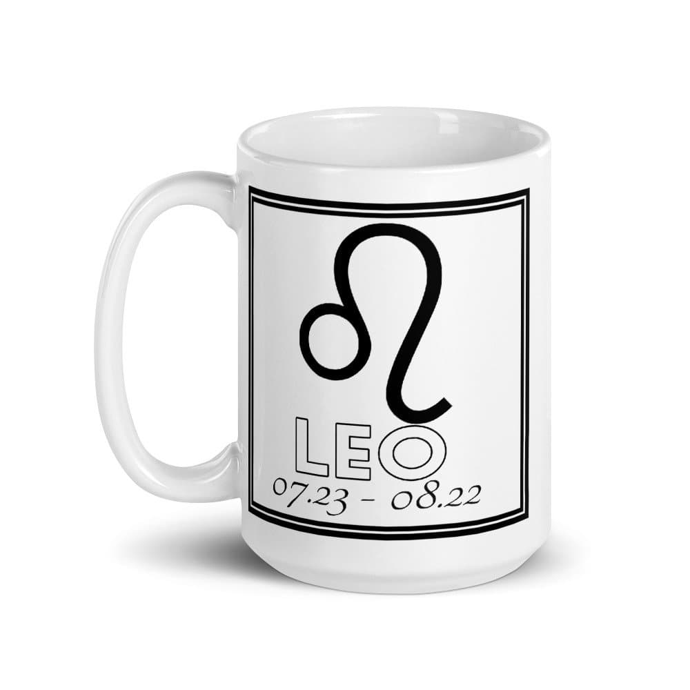 Taza de cerámica del signo Leo, foto 5