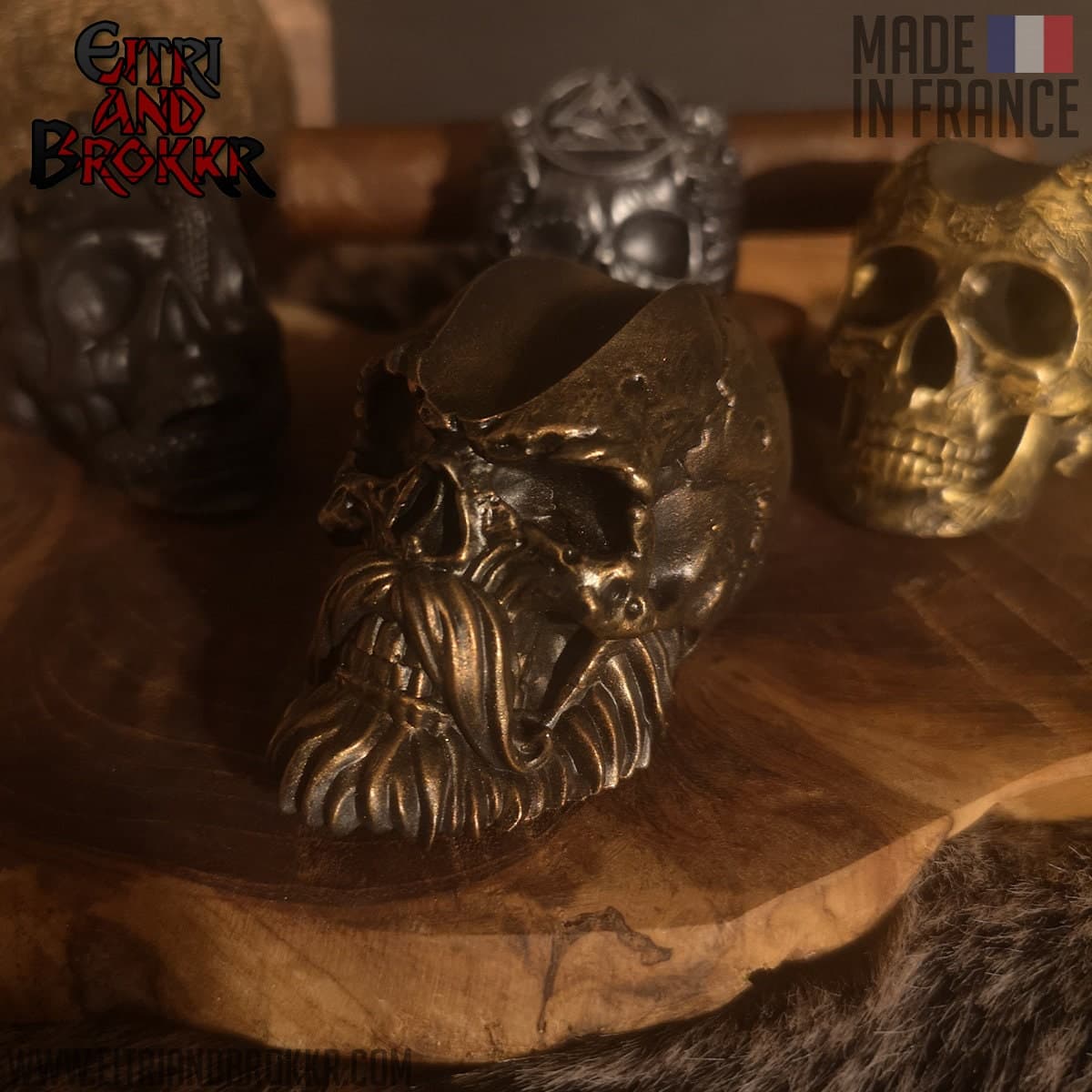 Estuche y soporte para puros Bearded Smoke