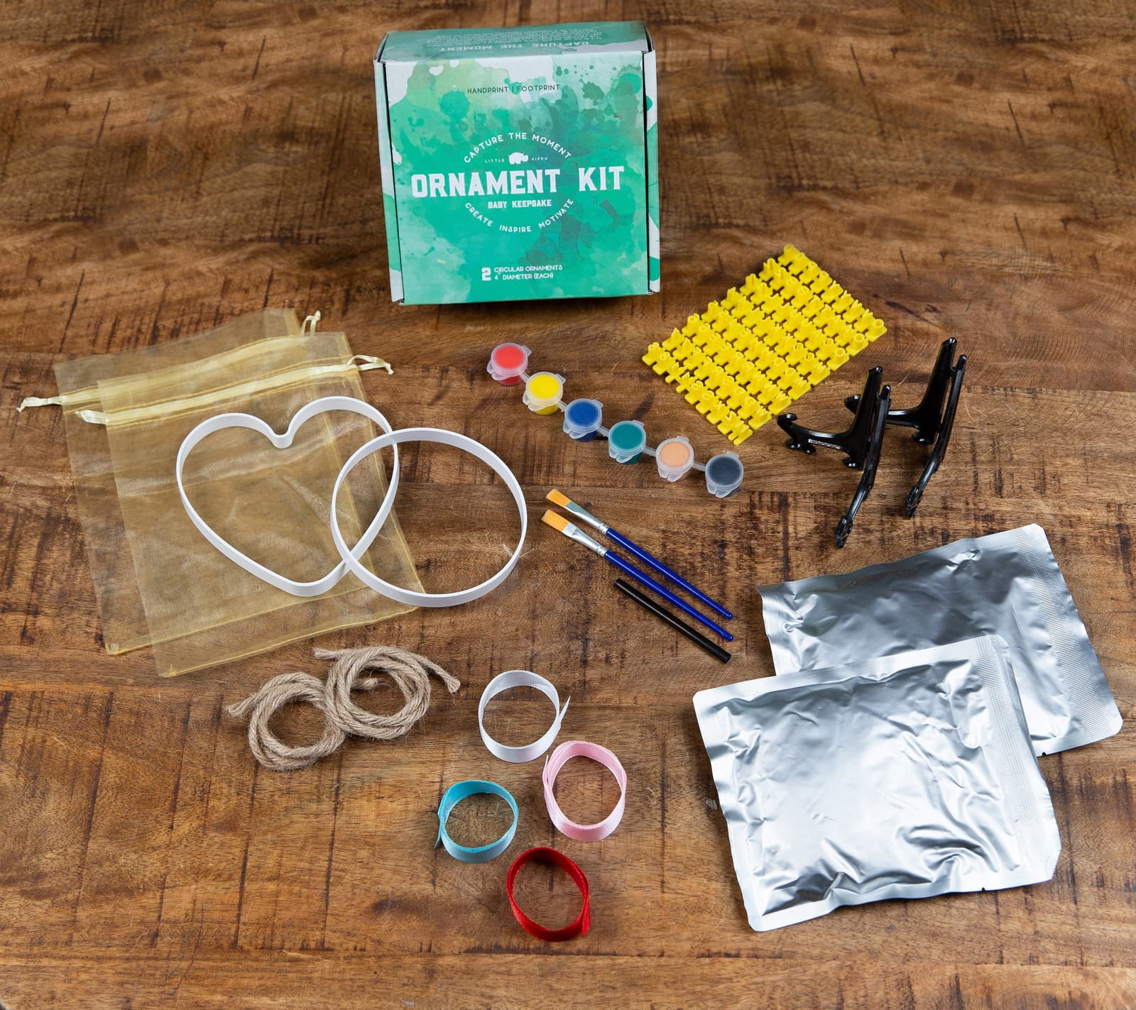 Kit para moldear huellas de bebé y mascotas, foto 2