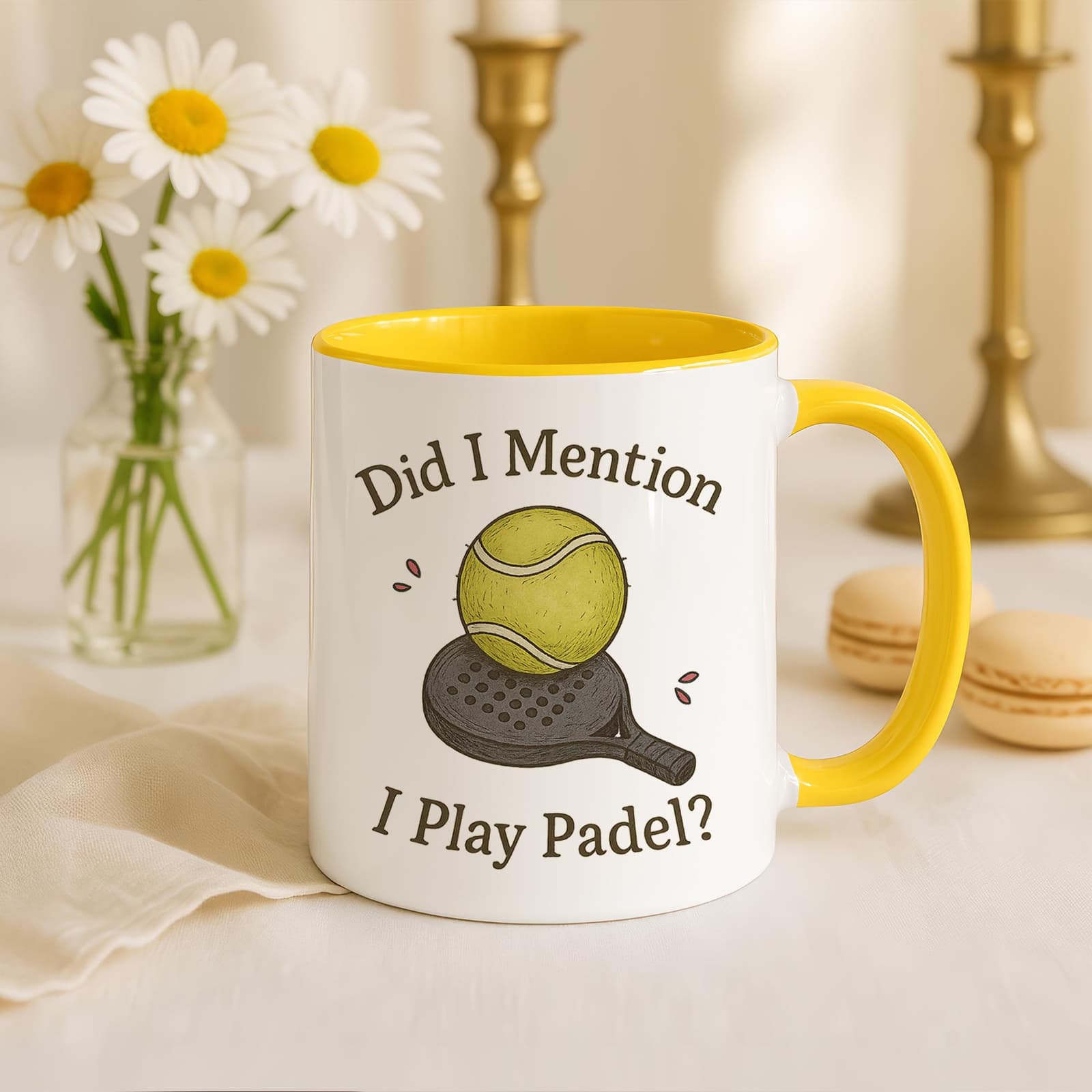Taza de pádel divertida, foto 3
