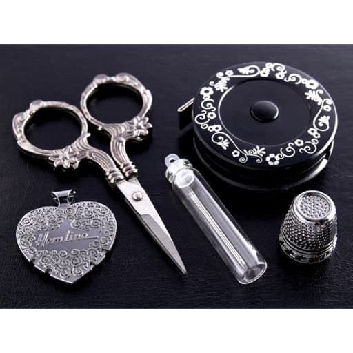 Kit elegante de costura con herramientas finas, foto 2