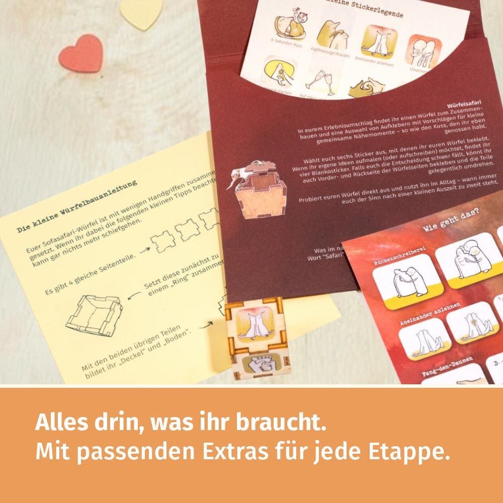 Caja de experiencia Sofasafari para parejas, foto 5