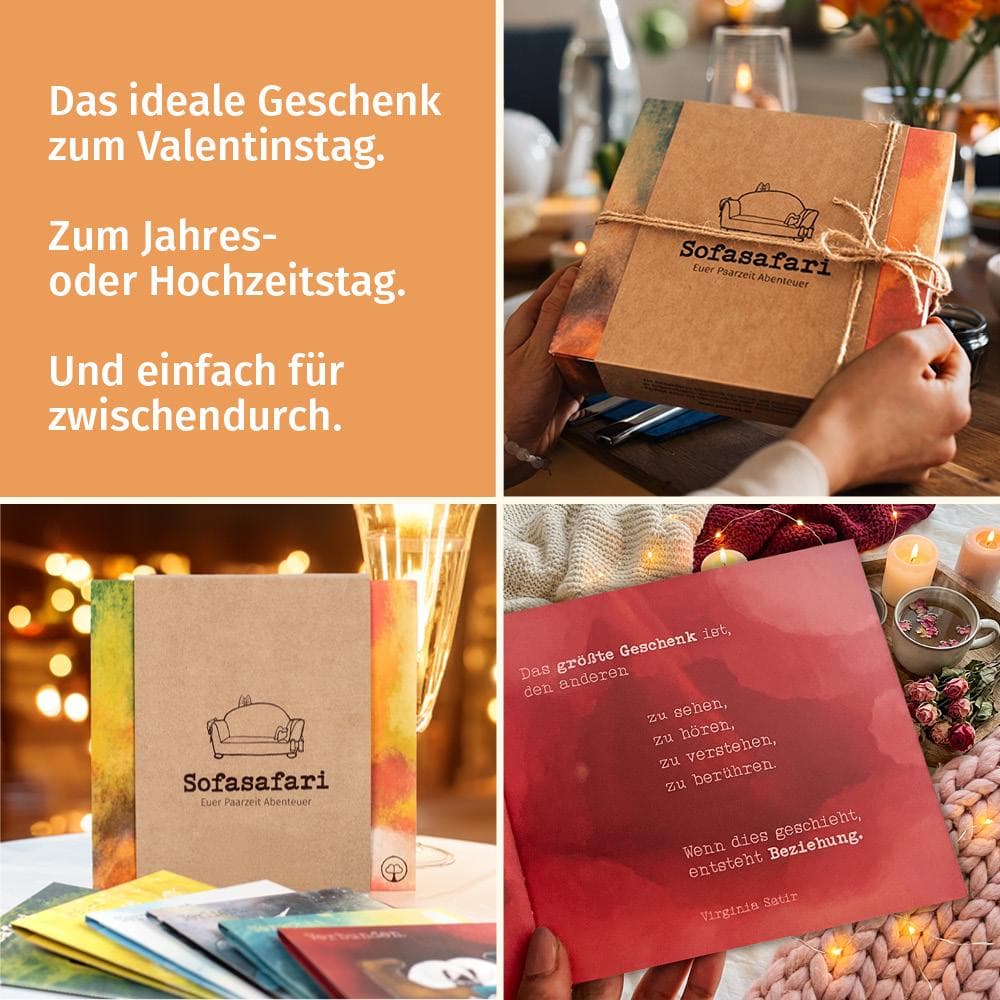 Caja de experiencia Sofasafari para parejas, foto 8