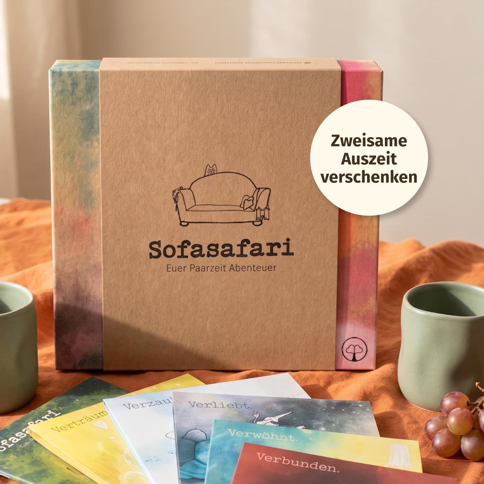 Caja de experiencia Sofasafari para parejas