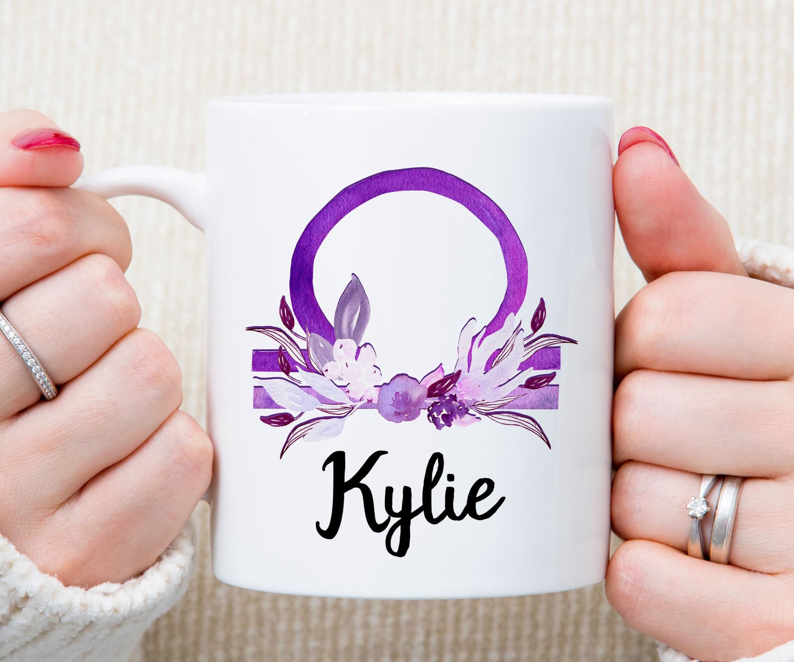 Taza personalizada del signo Libra, foto 3