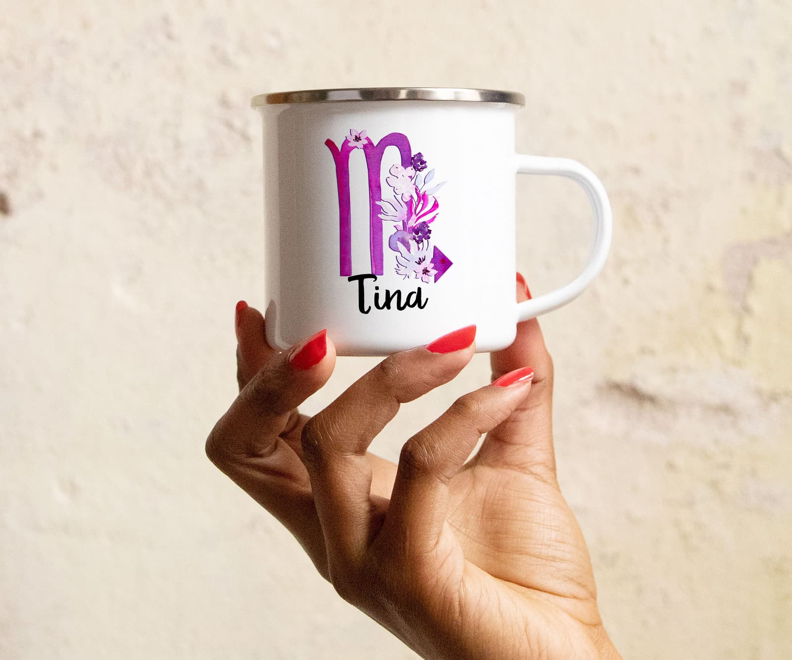 Taza personalizada del signo Escorpio, foto 5