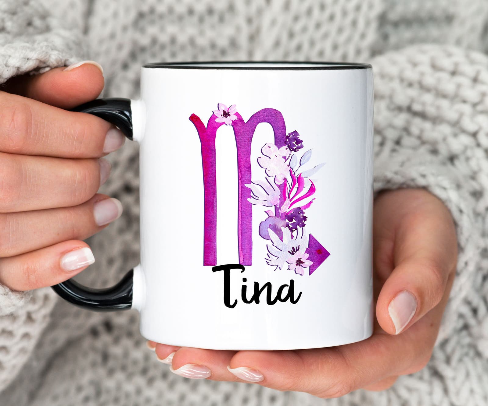 Taza personalizada del signo Escorpio, foto 6