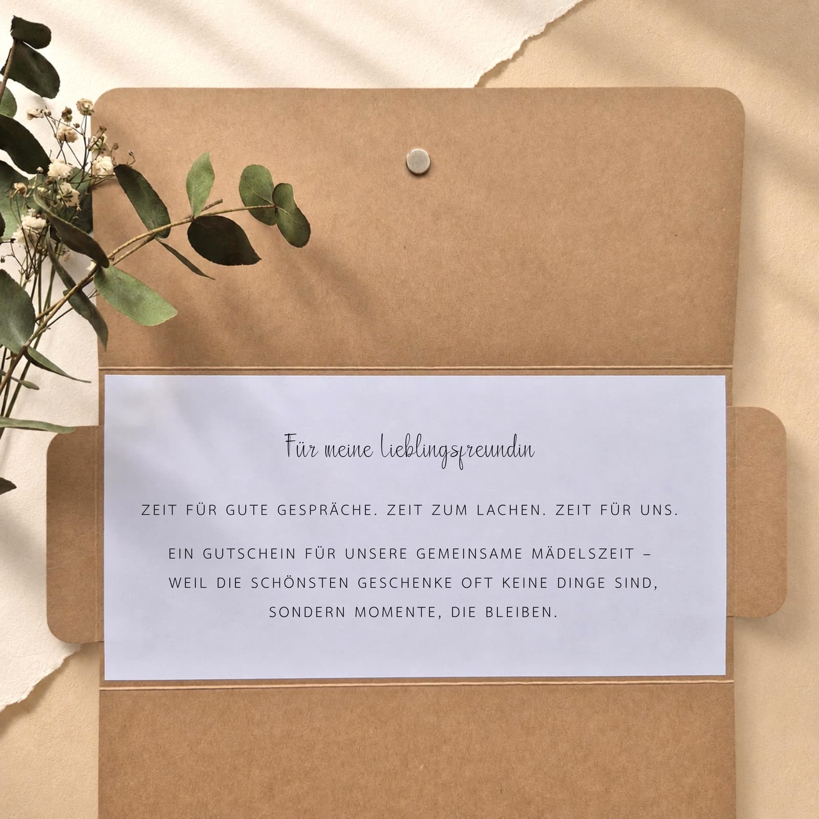 Envoltorio personalizado para regalar una experiencia a tu novia, foto 5,
