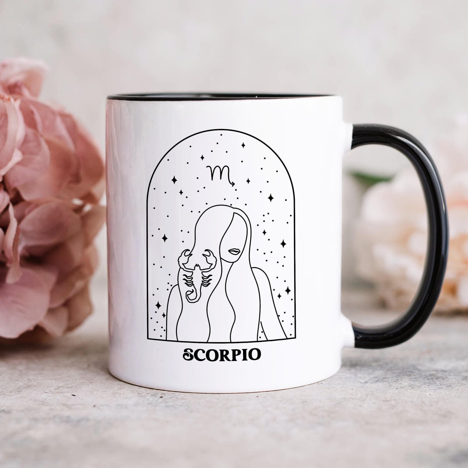 Taza del signo Escorpio, foto 6