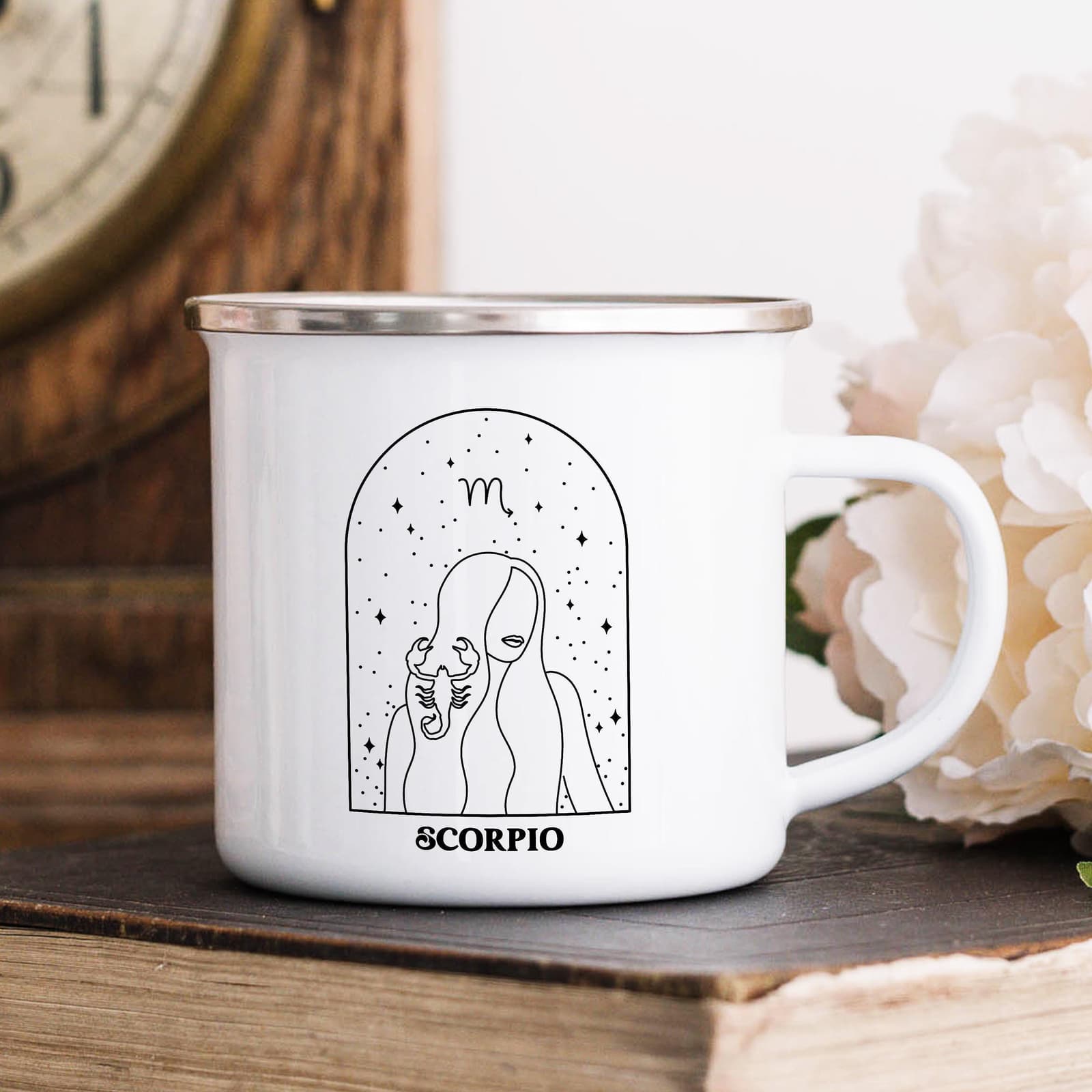Taza del signo Escorpio, foto 4
