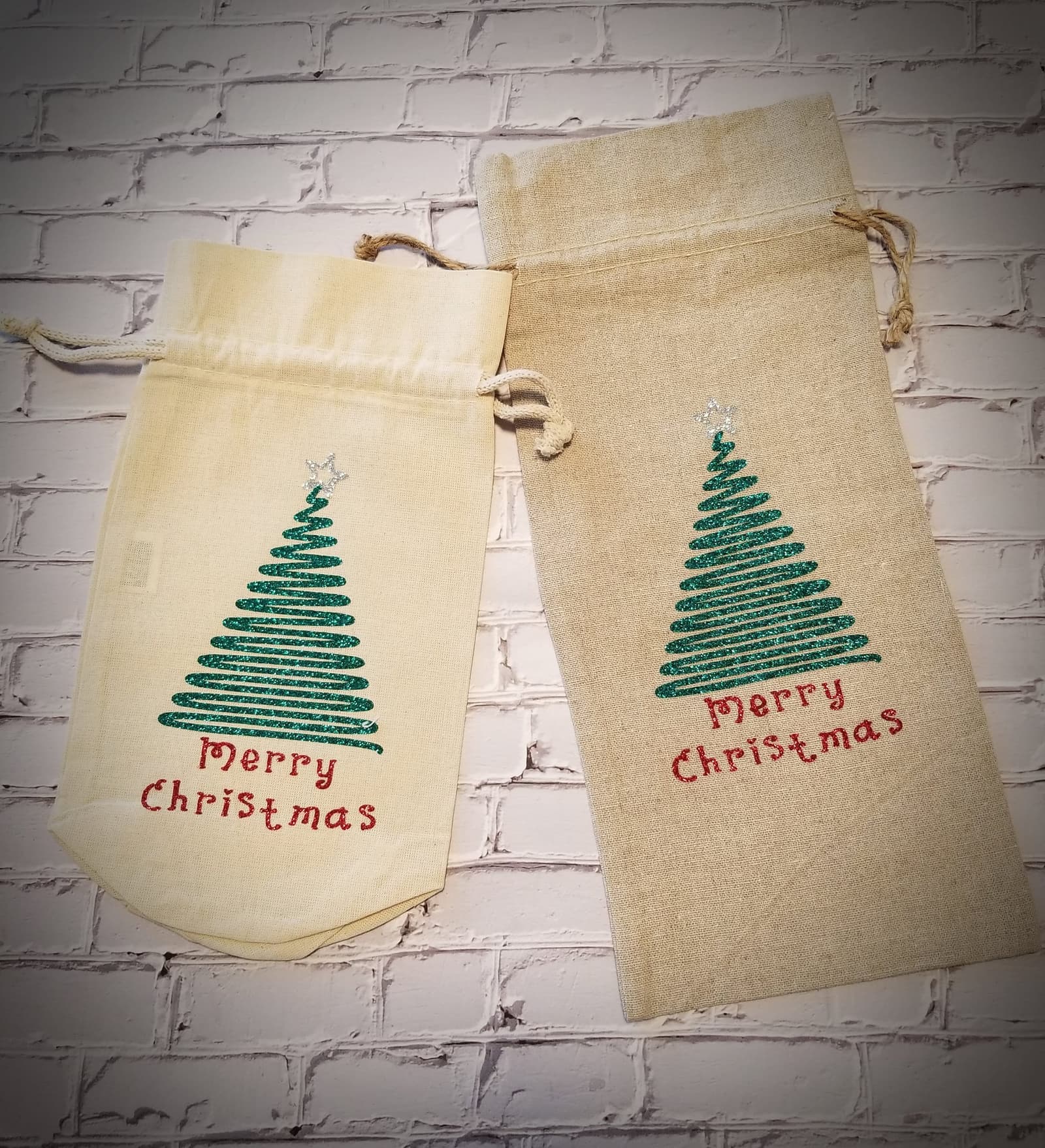 Bolsa de tela personalizada para botellas, foto 5
