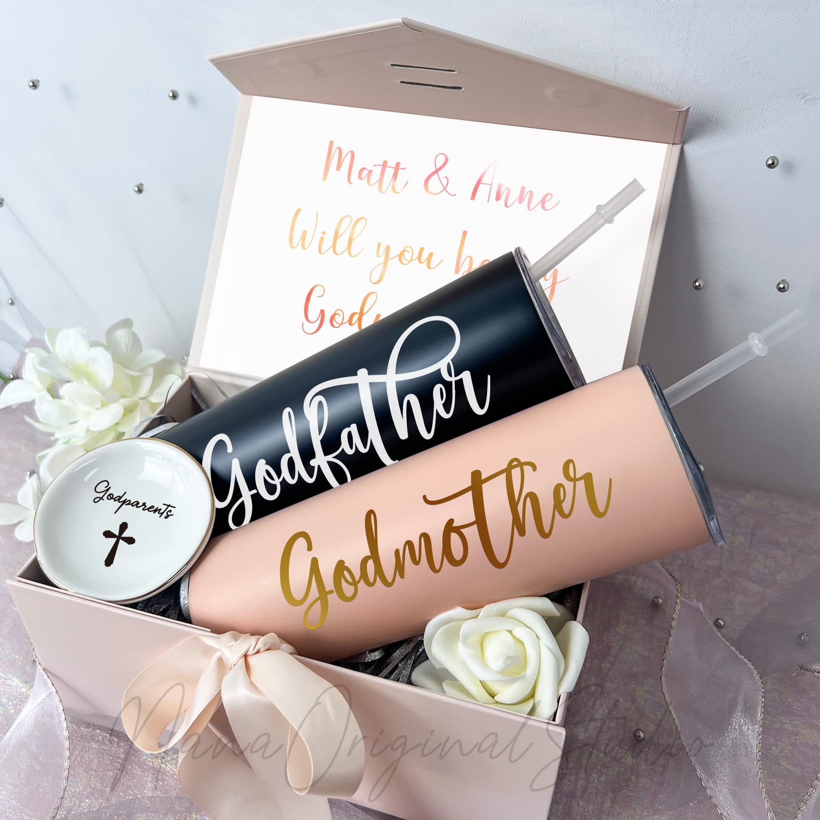 Caja regalo personalizada para pedir ser padrino o madrina, foto 7,