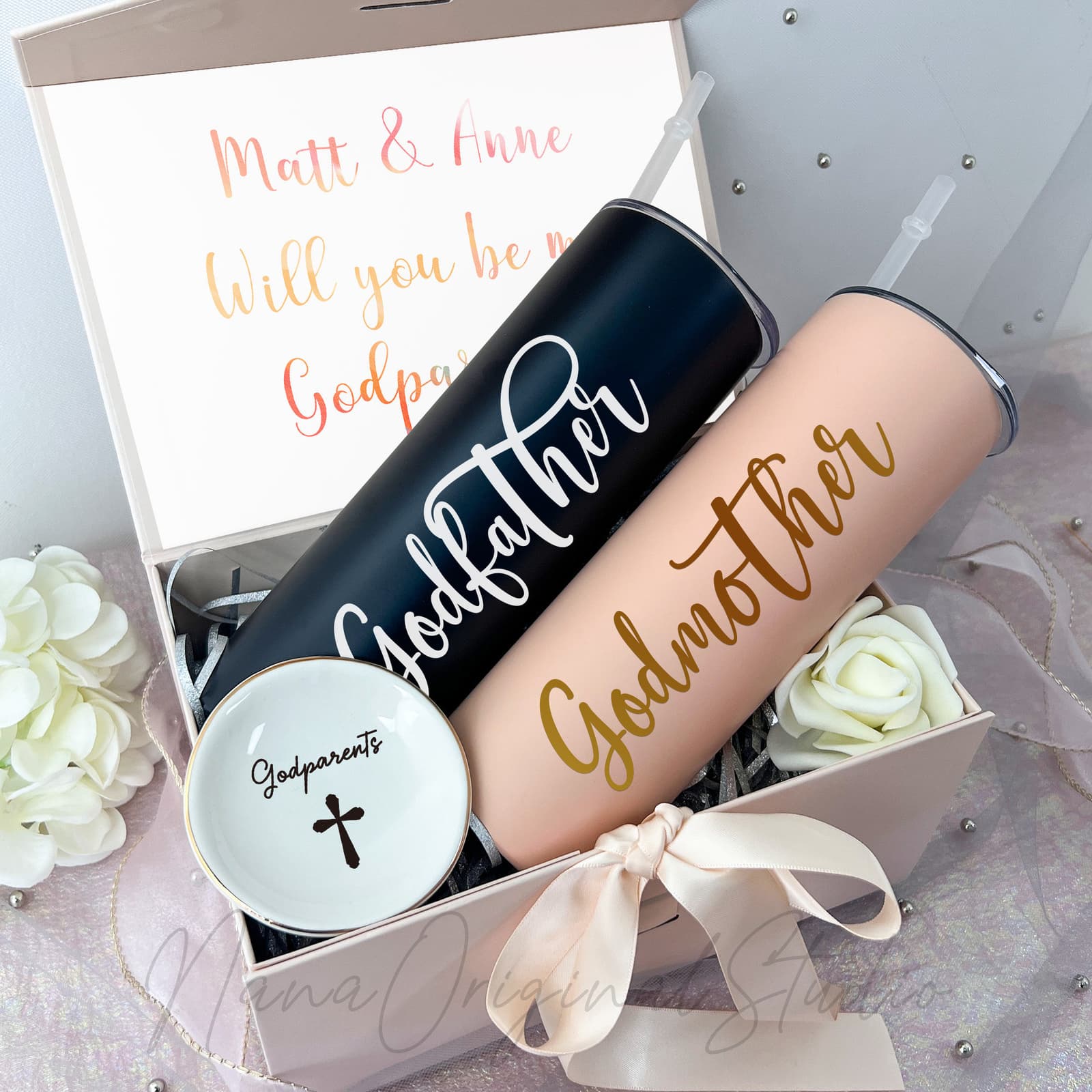 Caja regalo personalizada para pedir ser padrino o madrina, foto 2,