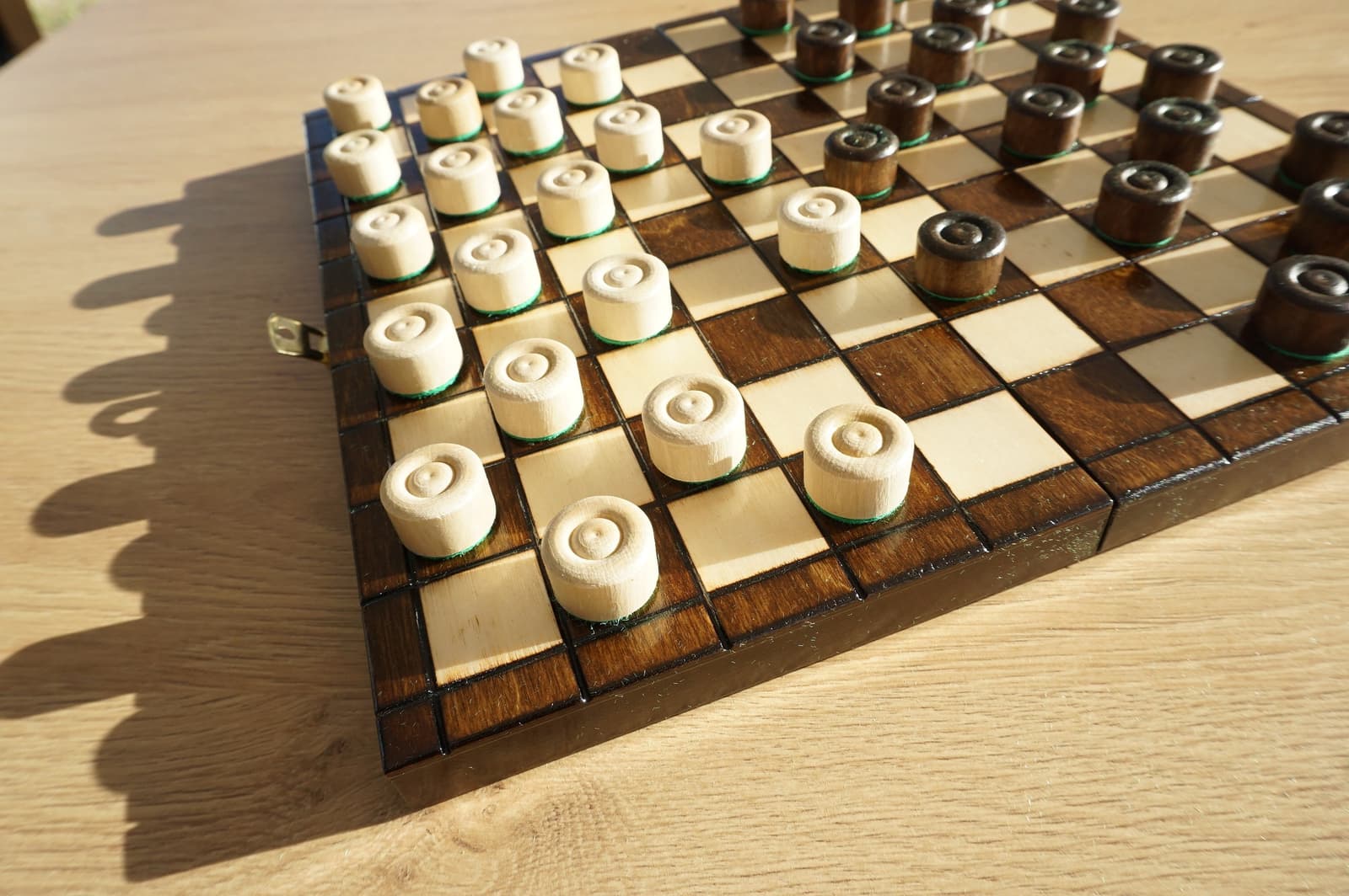 Juego de damas de madera personalizado, foto 8