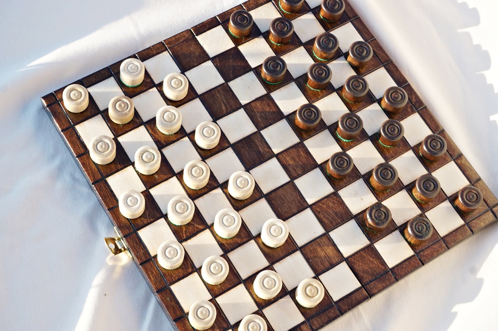 Juego de damas de madera personalizado, foto 5
