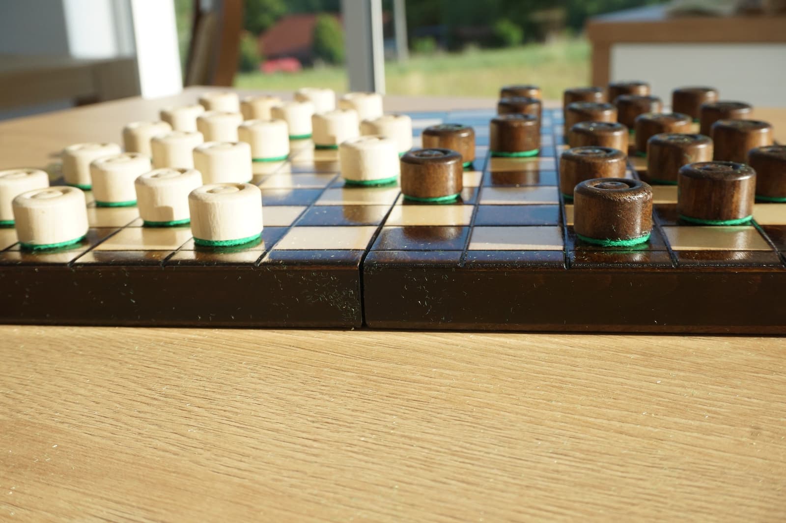Juego de damas de madera personalizado, foto 6