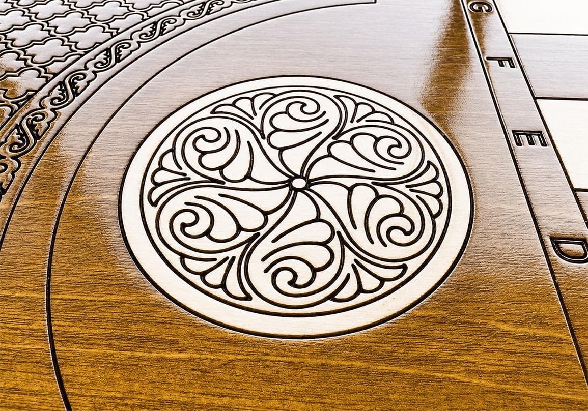 Tablero de Backgammon de Madera Personalizado, foto 6