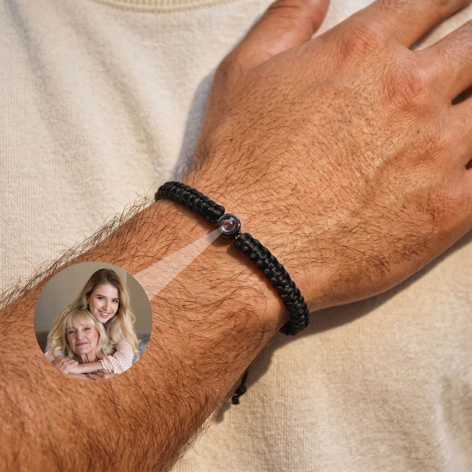 Pulsera con foto para él, foto 2