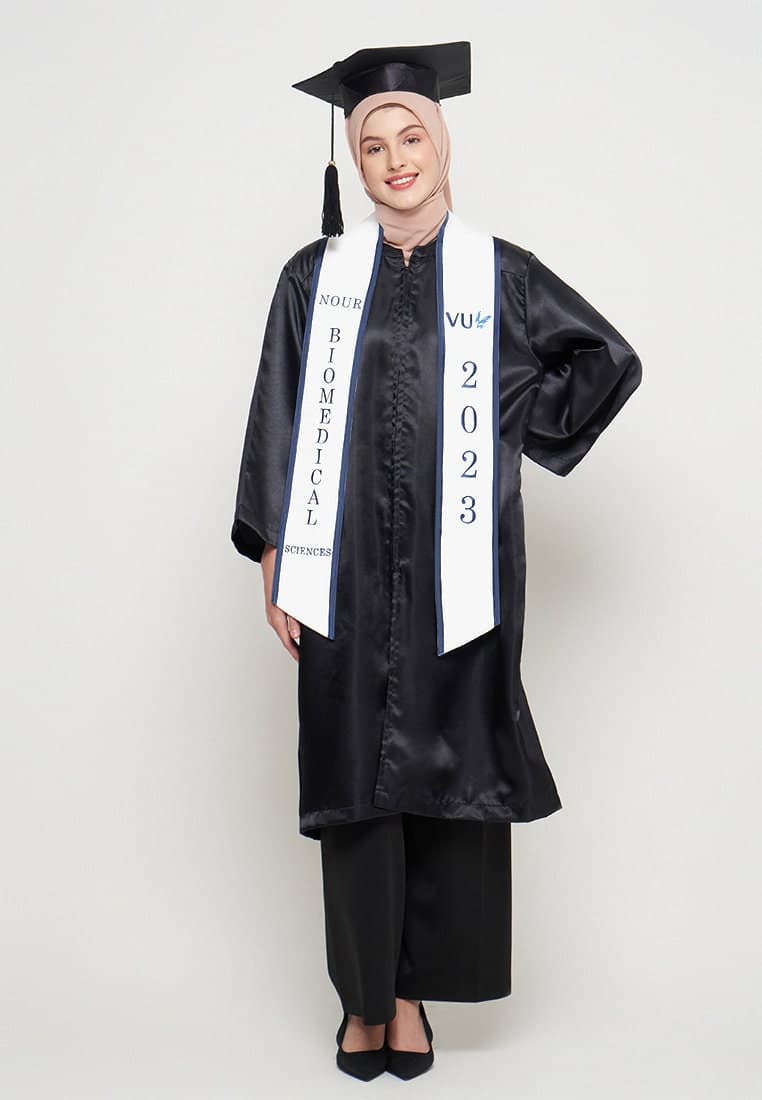Estola de graduación personalizada con bordado, foto 7