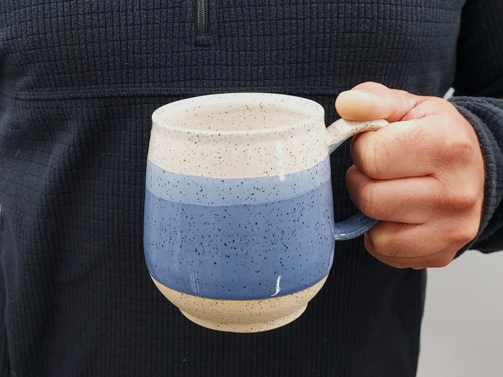 Set de 4 tazas de cerámica artesanal para la cocina, foto 10