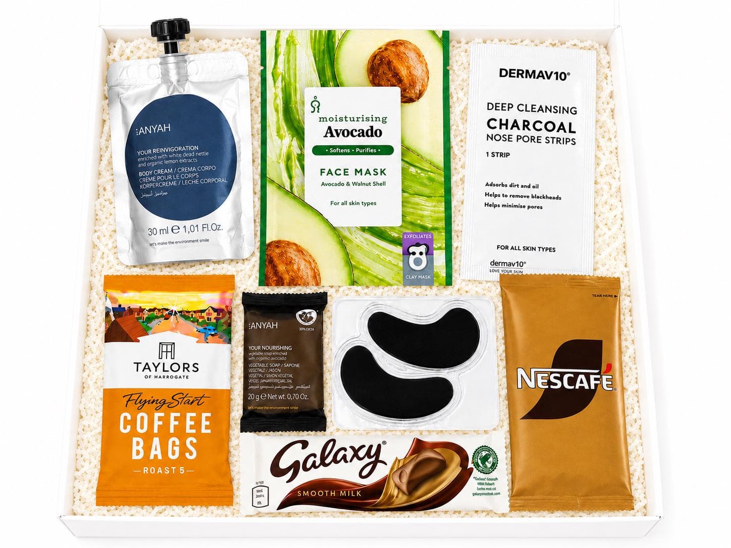 Detalle del gel de ojos de carbón activo