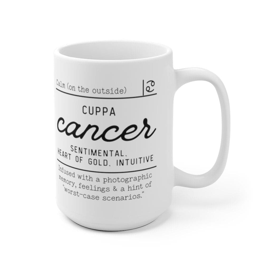 Taza del signo Cáncer estilo botica, foto 8