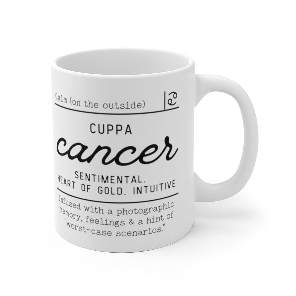 Taza del signo Cáncer estilo botica, foto 4