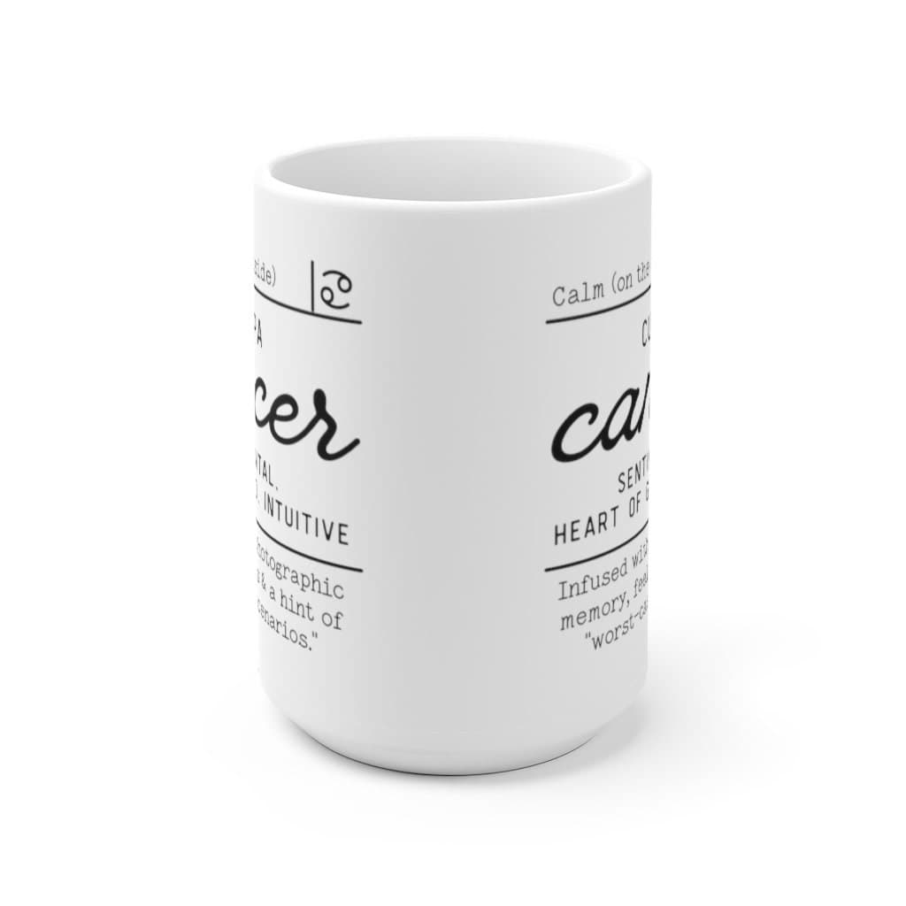 Taza del signo Cáncer estilo botica, foto 7