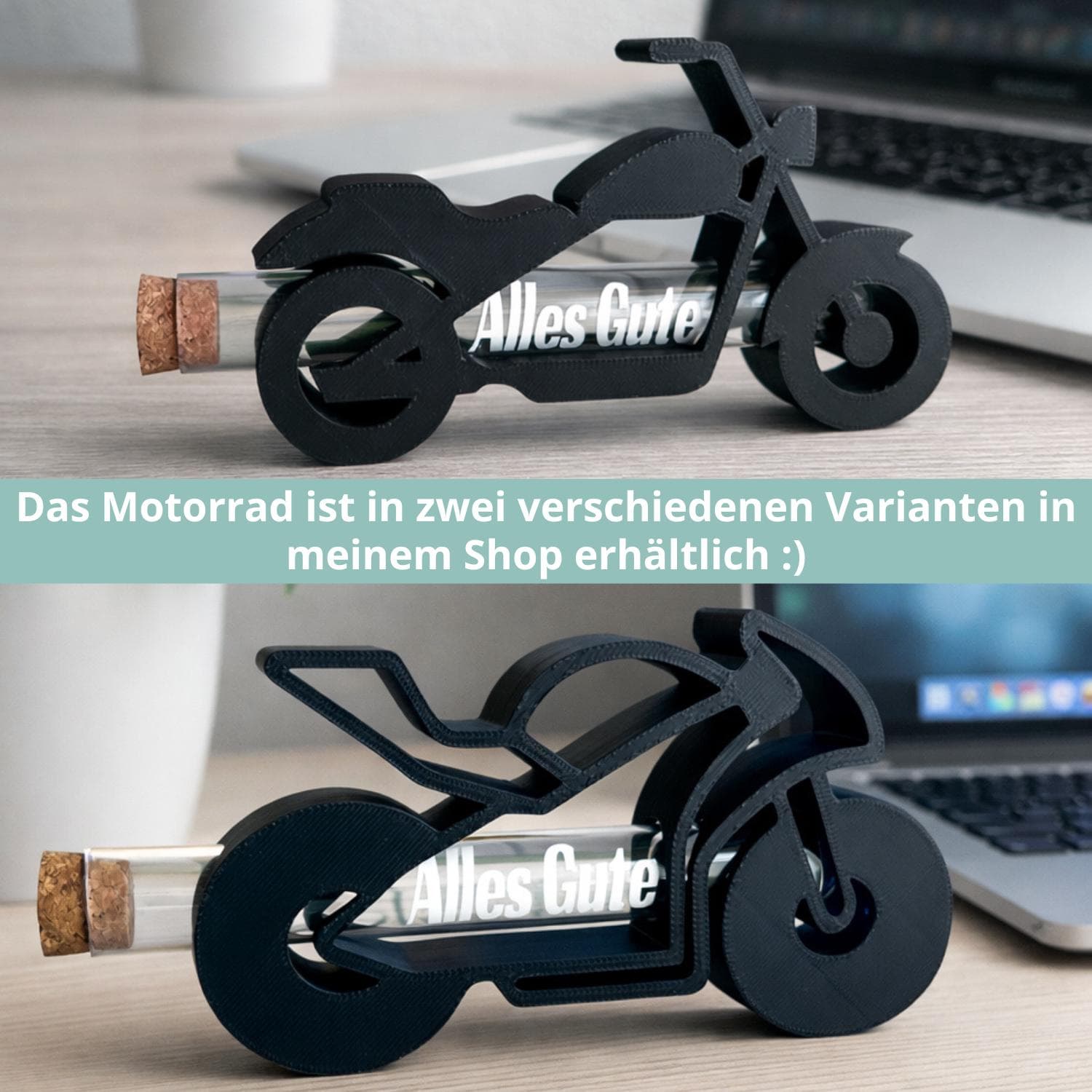Soporte de diseño para regalar dinero en moto, foto 10