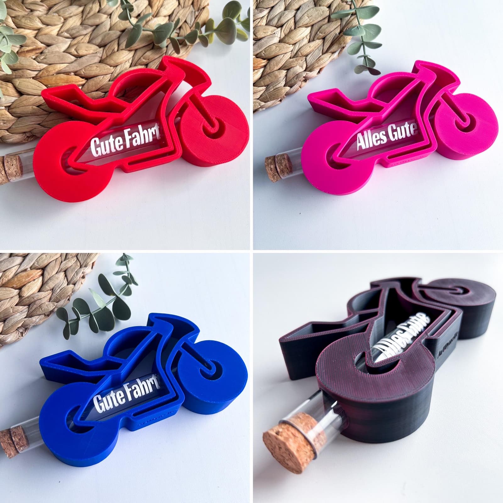 Soporte de diseño para regalar dinero en moto, foto 2