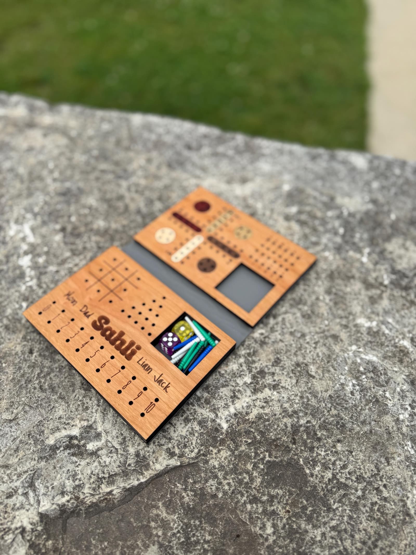 Estuche de juegos de viaje 5 en 1 personalizado, foto 3