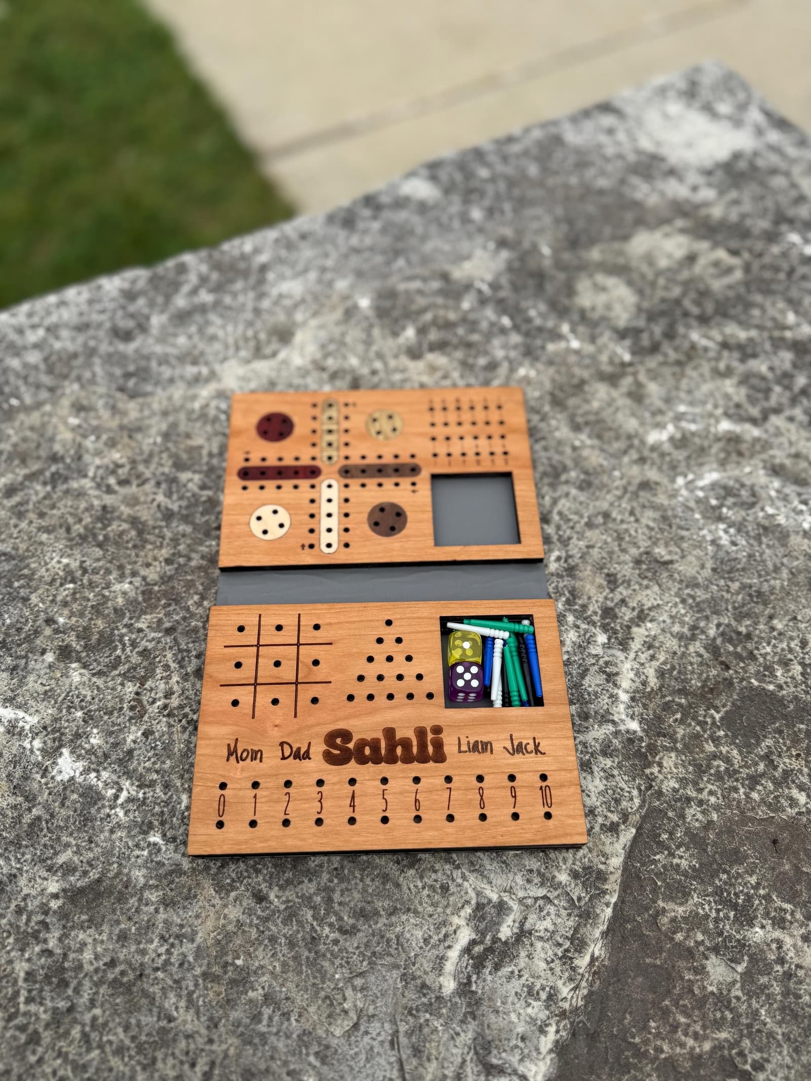 Estuche de juegos de viaje 5 en 1 personalizado, foto 10
