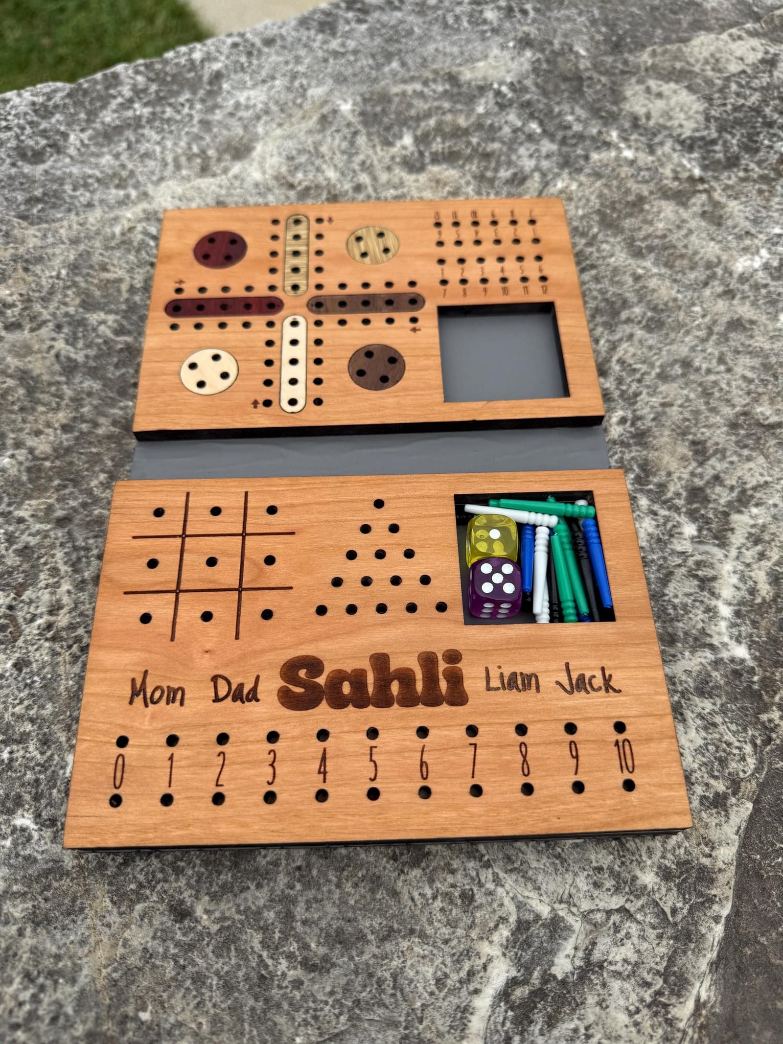 Estuche de juegos de viaje 5 en 1 personalizado, foto 5
