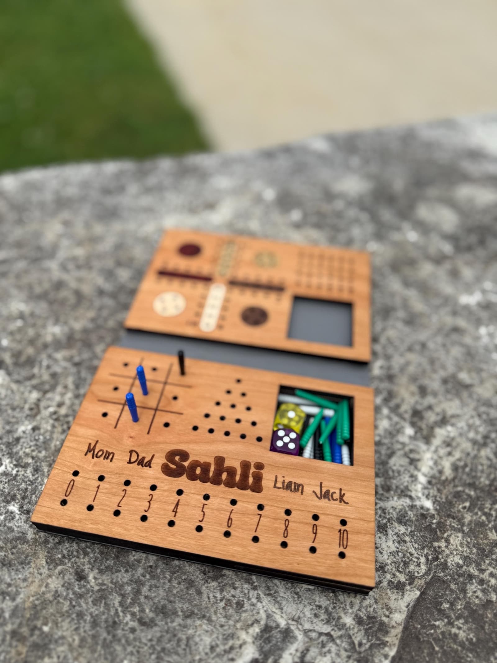 Estuche de juegos de viaje 5 en 1 personalizado, foto 7