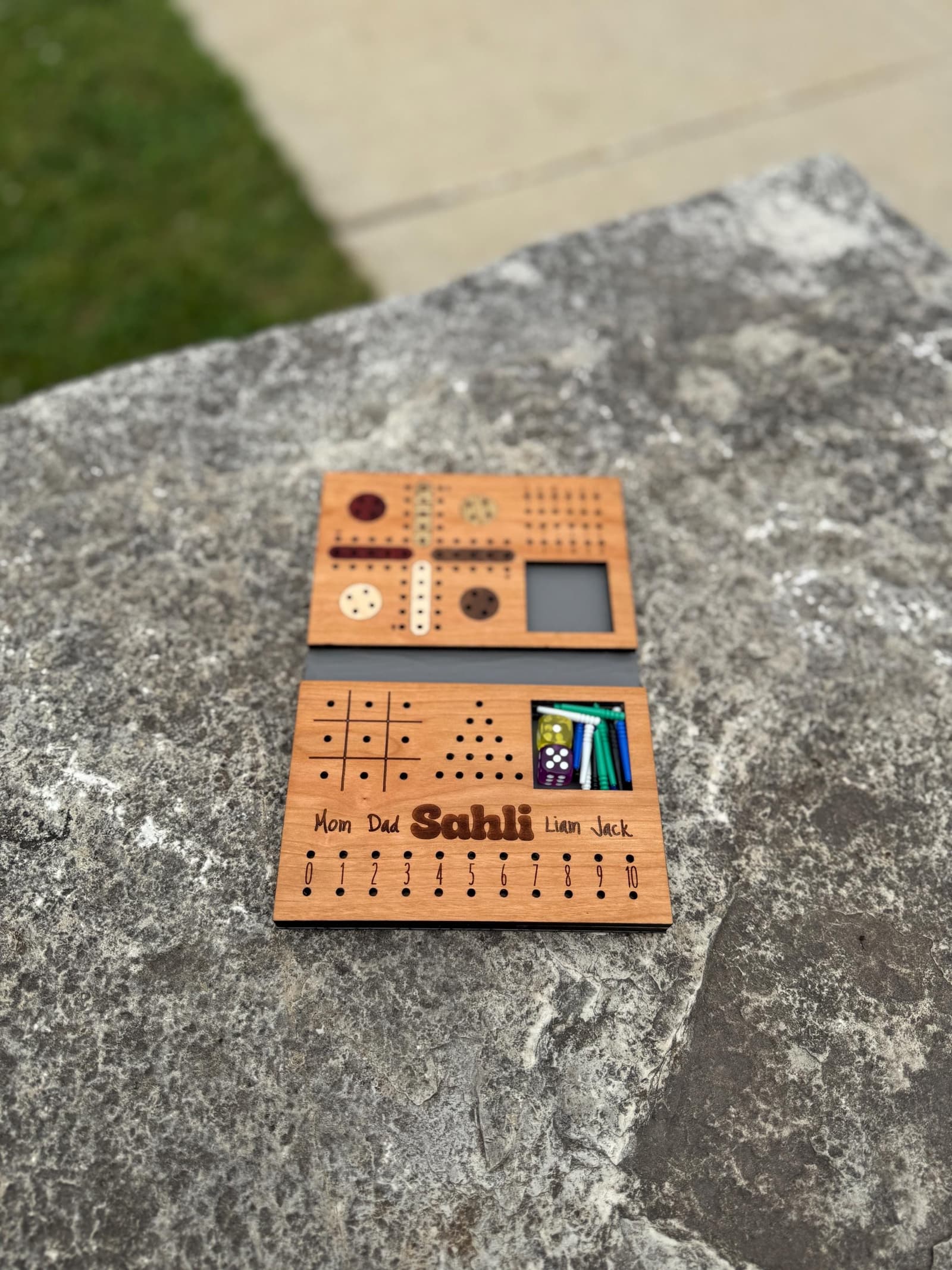 Estuche de juegos de viaje 5 en 1 personalizado, foto 9