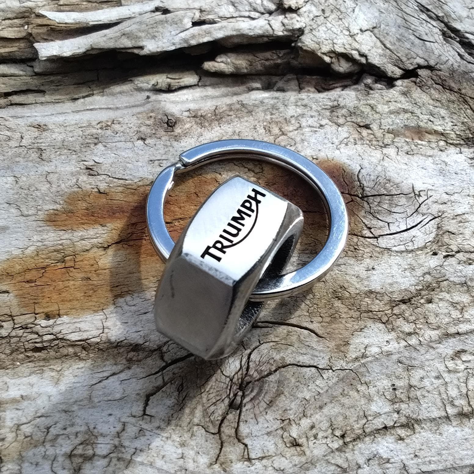 Llavero de tuerca Triumph personalizado, foto 5