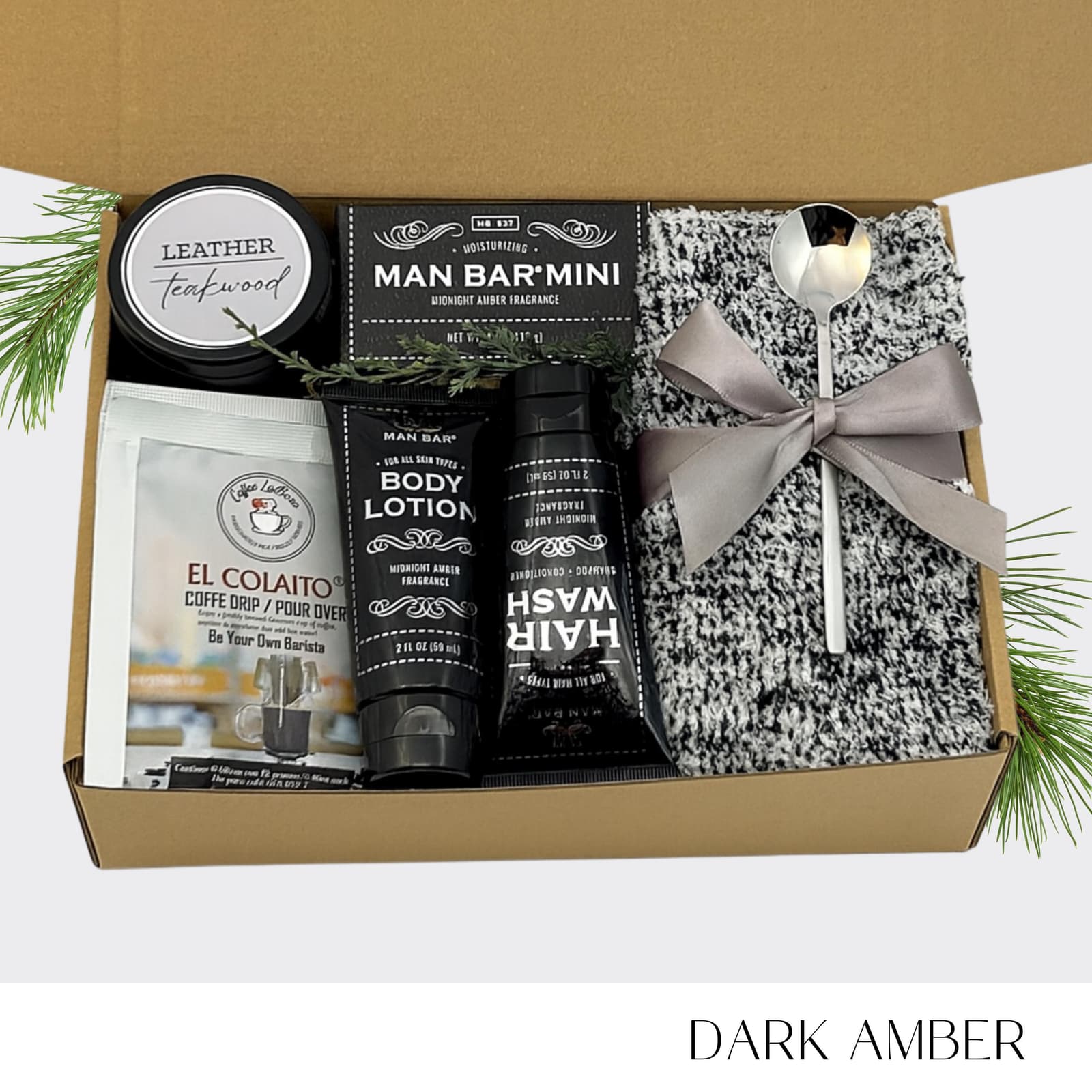 Caja de regalo de cuidado personal para hermano y hombres de hoy, foto 8,