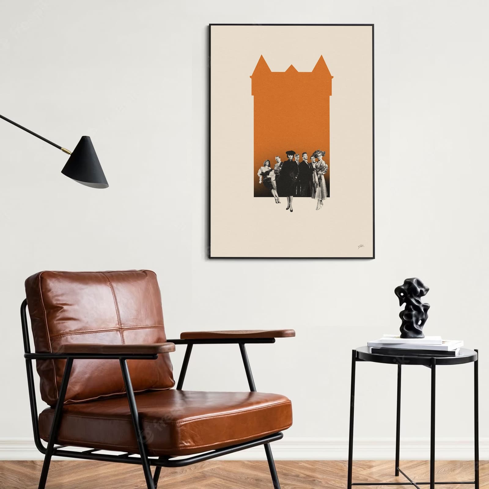 Poster minimalista de cine inspirado en Cluedo, foto 5