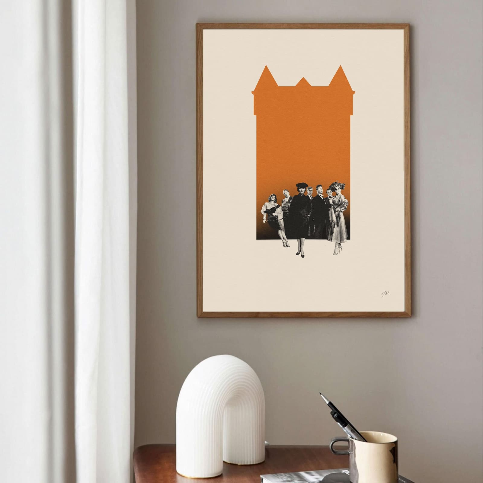 Poster minimalista de cine inspirado en Cluedo, foto 3